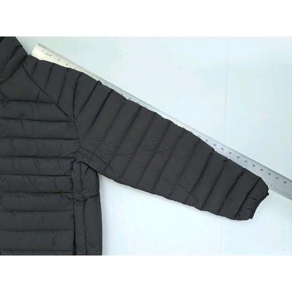 Calvin Klein Men Large Packable Premium Down Lightweight Puffer Jacket Zip Gray - Picture 7 of 9